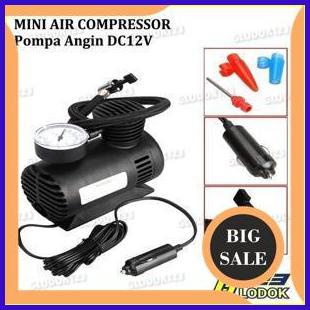 Pompa Ban Motor Elektrik Portable 300 PSI Kompresor Angin Udara 12V DC sparepart 29M4R23