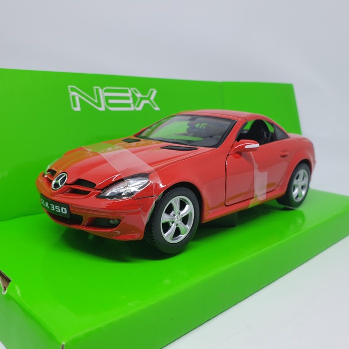 MUST HAVE DIECAST MERCEDES-BENZ SLK350 WELLY NEX 1:24 TERMURAH