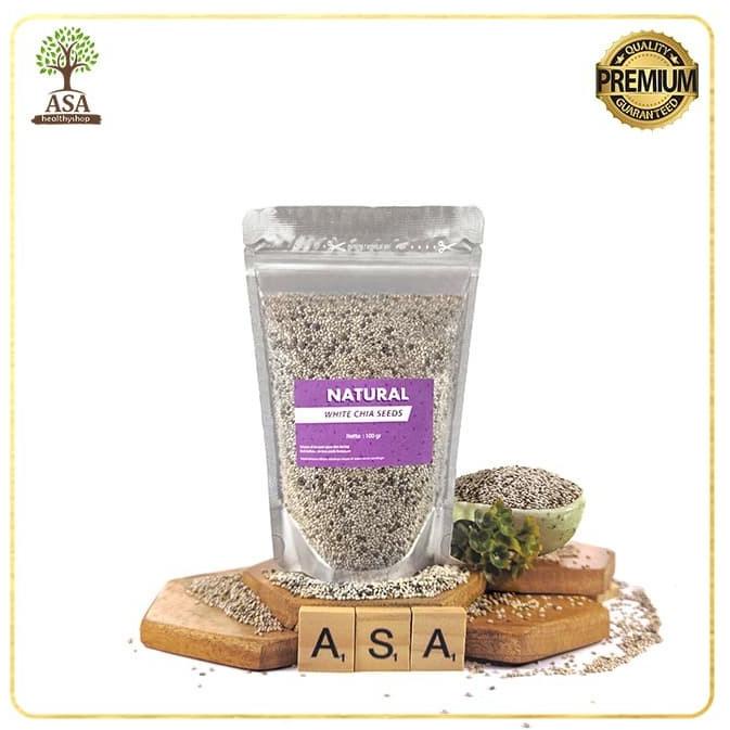 

TERBARU WHITE CHIA SEED MEXICO 100GRAM