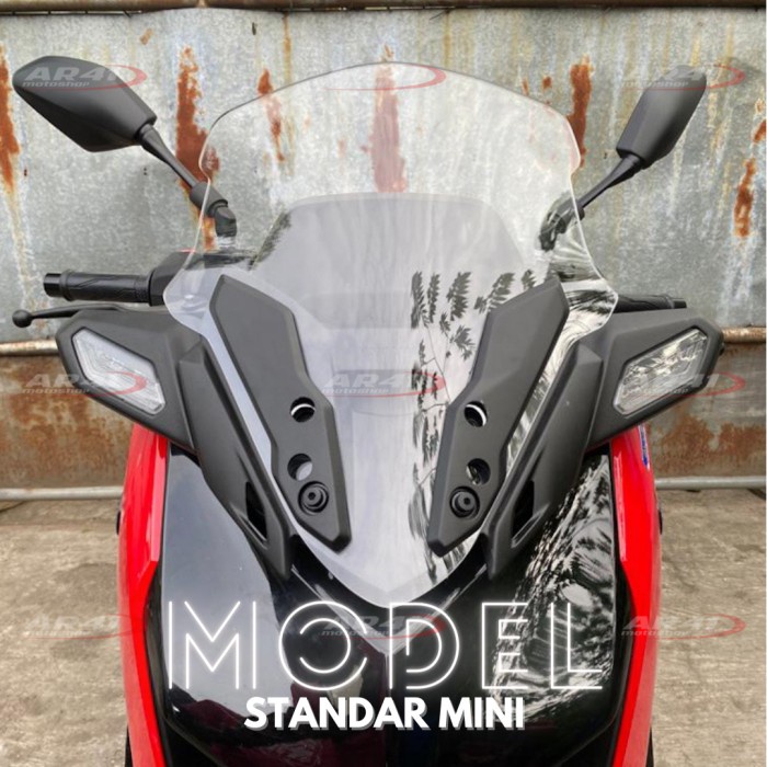Windshield XMAX new 2023, Visor XMAX new 2023 , Kaca depan XMAX 2023