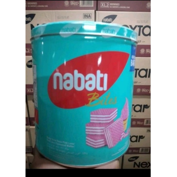 

NABATI WAFER PINK LAVA KALENG 287 GRAM