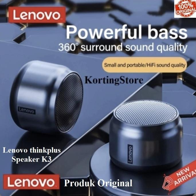 BAYAR DITEMPAT Lenovo K3 Ori Speaker Bluetooth Wireless Stereo Mini HiFi Portable SPEAKER BLUETOOTH/