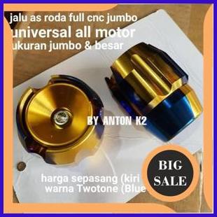 JALU AS RODA DEPAN CNC FUL WARNA PELANGI/2TONE VARIASI AKSESORIS MOTOR tools 29M4R23