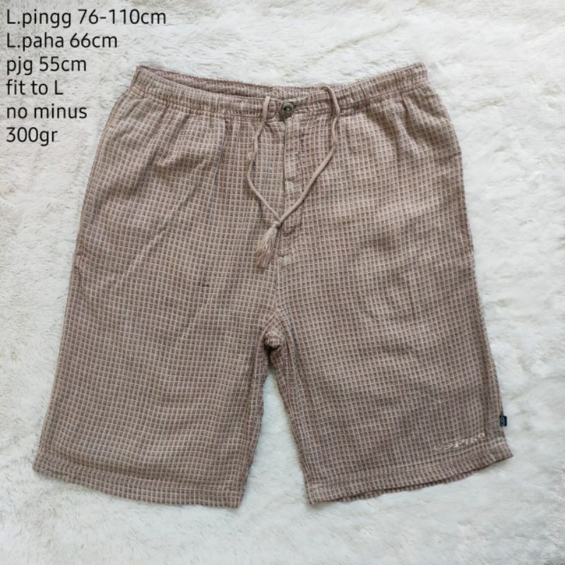 Celana pendek short pants pria wanita cowok cewek unisex Original preloved seken