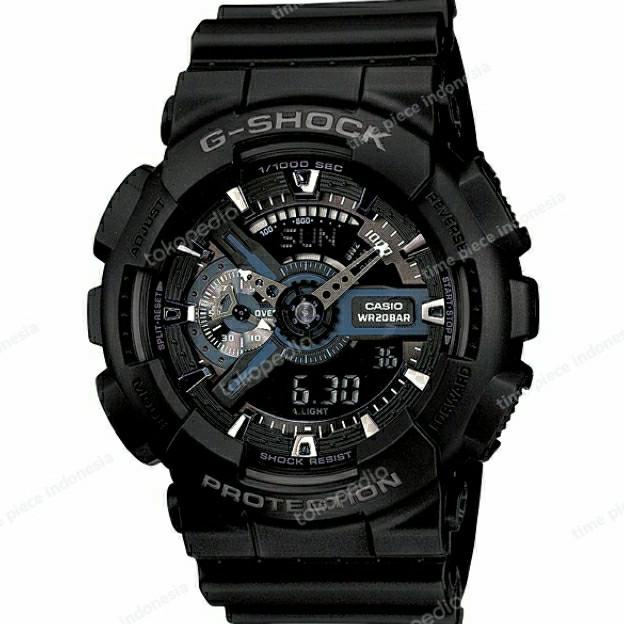 Casio G-Shock Ga-110-1B / Gshock Ga110 Original & Bergaransi