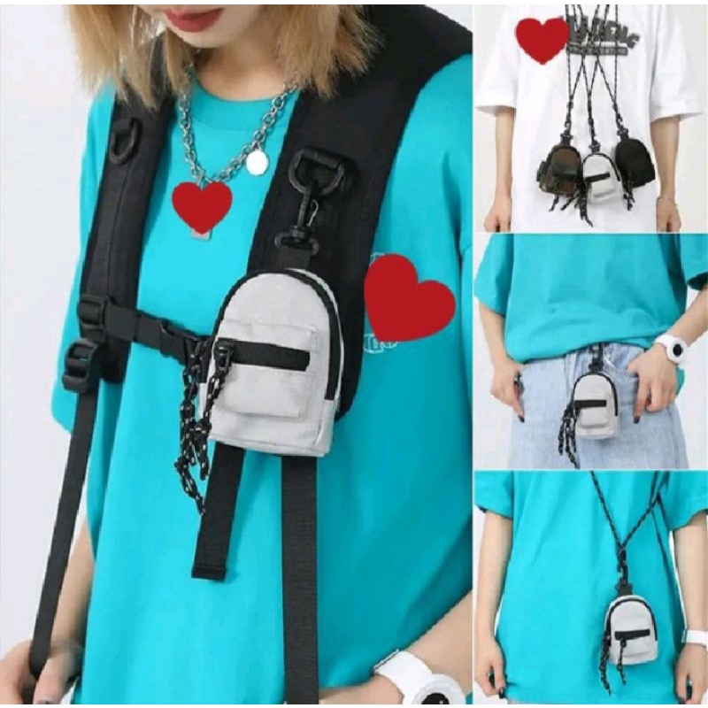 Sako Wallet Hanging Wallet Tas mini Deon pria