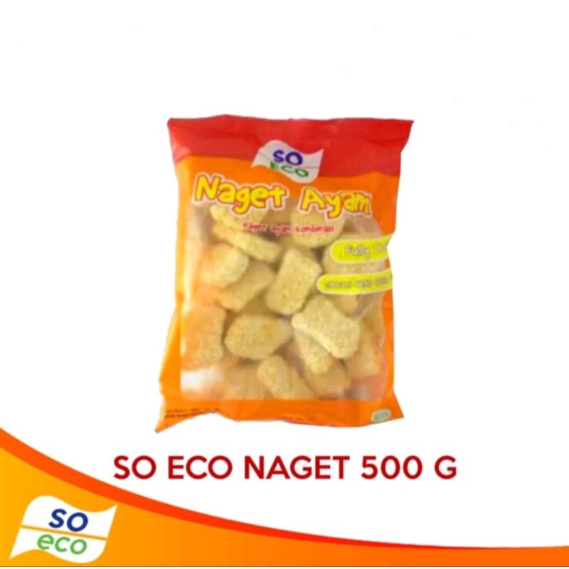 

so eco chicken nugget 500gr | so eco naget 500gr | so nice | so good