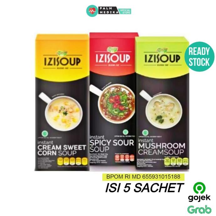 

Izisoup Mushroom Soup 1 Box