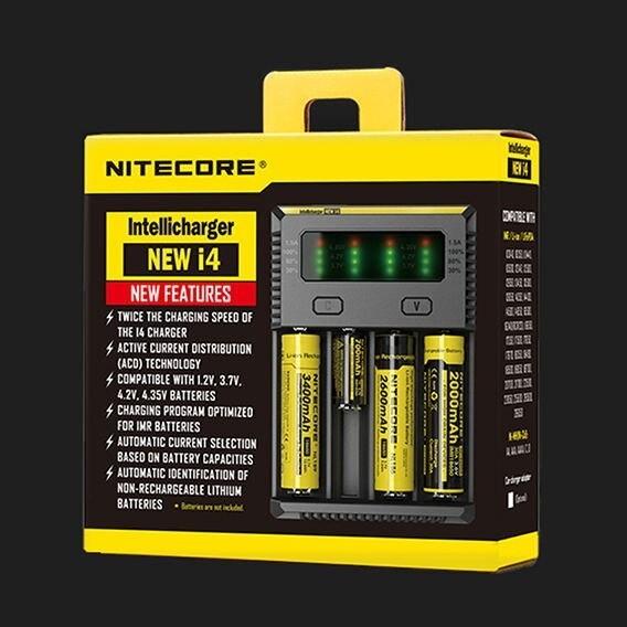 Charger 4 Battery Nitecore I4 New