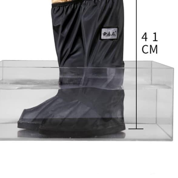 Jas hujan sepatu rain cover panjang sepatu Size 36-43 shoes PVC