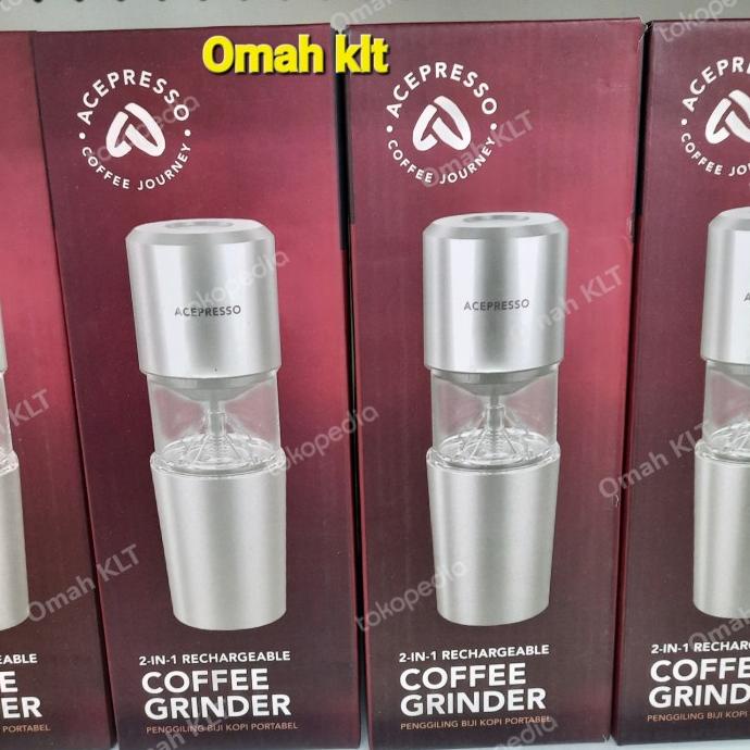 coffe maker grinder travel portable recharge ACEPRESSO DRIP MESIN KOPI ---NEW---