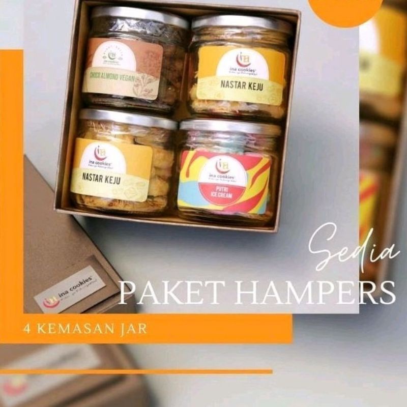 

BOX HAMPERS LEBARAN INA COOKIES