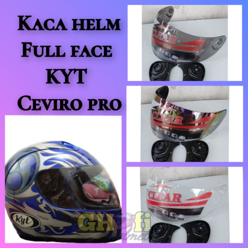 KACA HELM KYT CEVIRO PRO FULL FACE