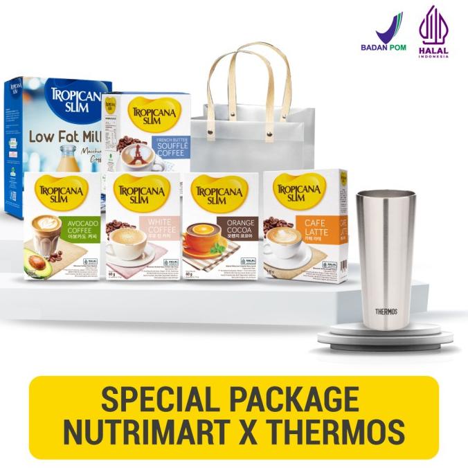 

Hampers Hampers Exclusive Ramadan - Tropicana Slim Package Free Thermos Cup Berkualitas