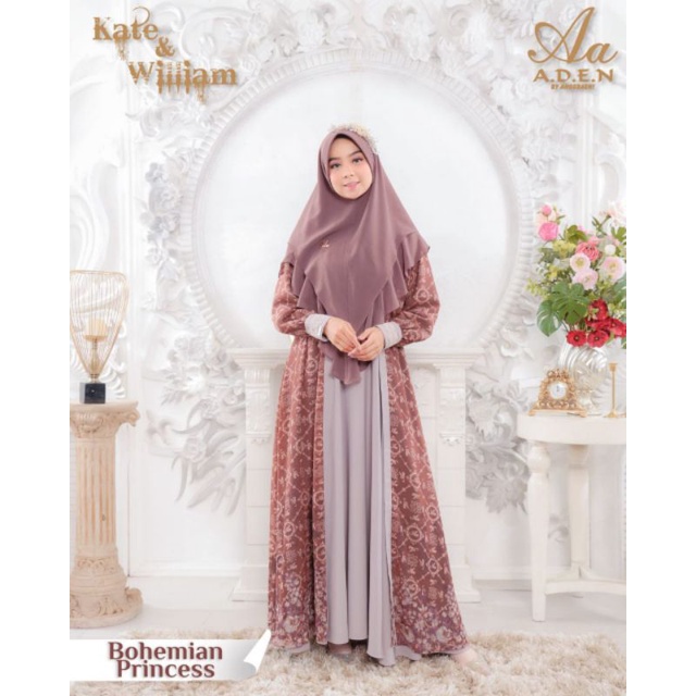Kate William by Aden Hijab Couple Ready Stok
