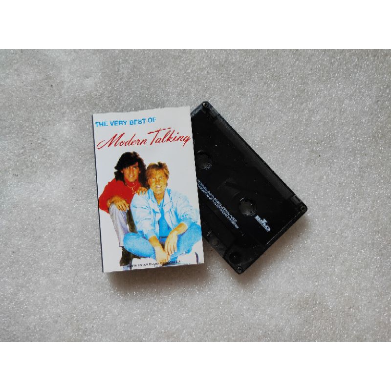 kaset pita synthpop MODERN TALKING the very best of