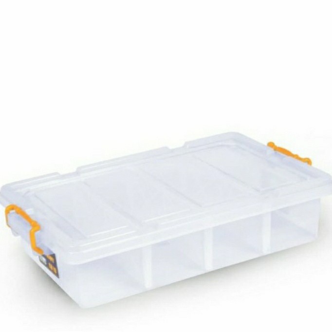 

Terlaris Box Kontainer Sekat/ Box Container Sekat/ Box 4 Sekat/ Kotak Perkakas