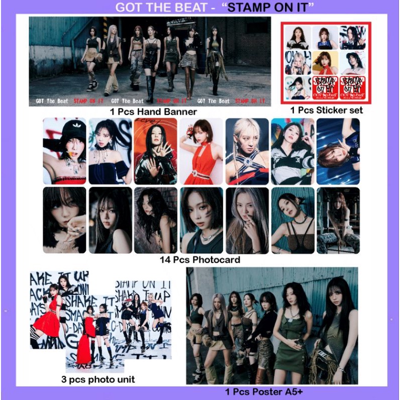 Paket fankit Got the beat : Stamp on it