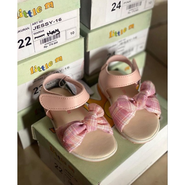 sepatu sandal anak wanita little m original
