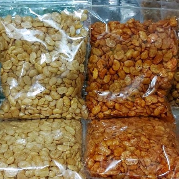 

Kacang koro kupas pedas manis, dan Original