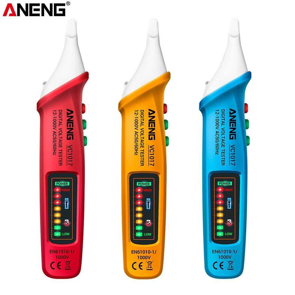 Taffware ANENG Tester Non Contact AC Voltage Alert Detector 12V-1000V C1017