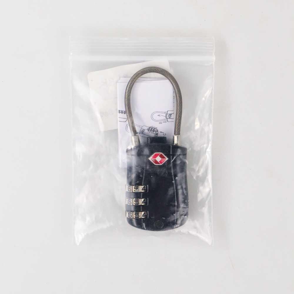 TRAVELSKY Gembok Koper TSA Padlock Kode Angka 3 Digit SA007