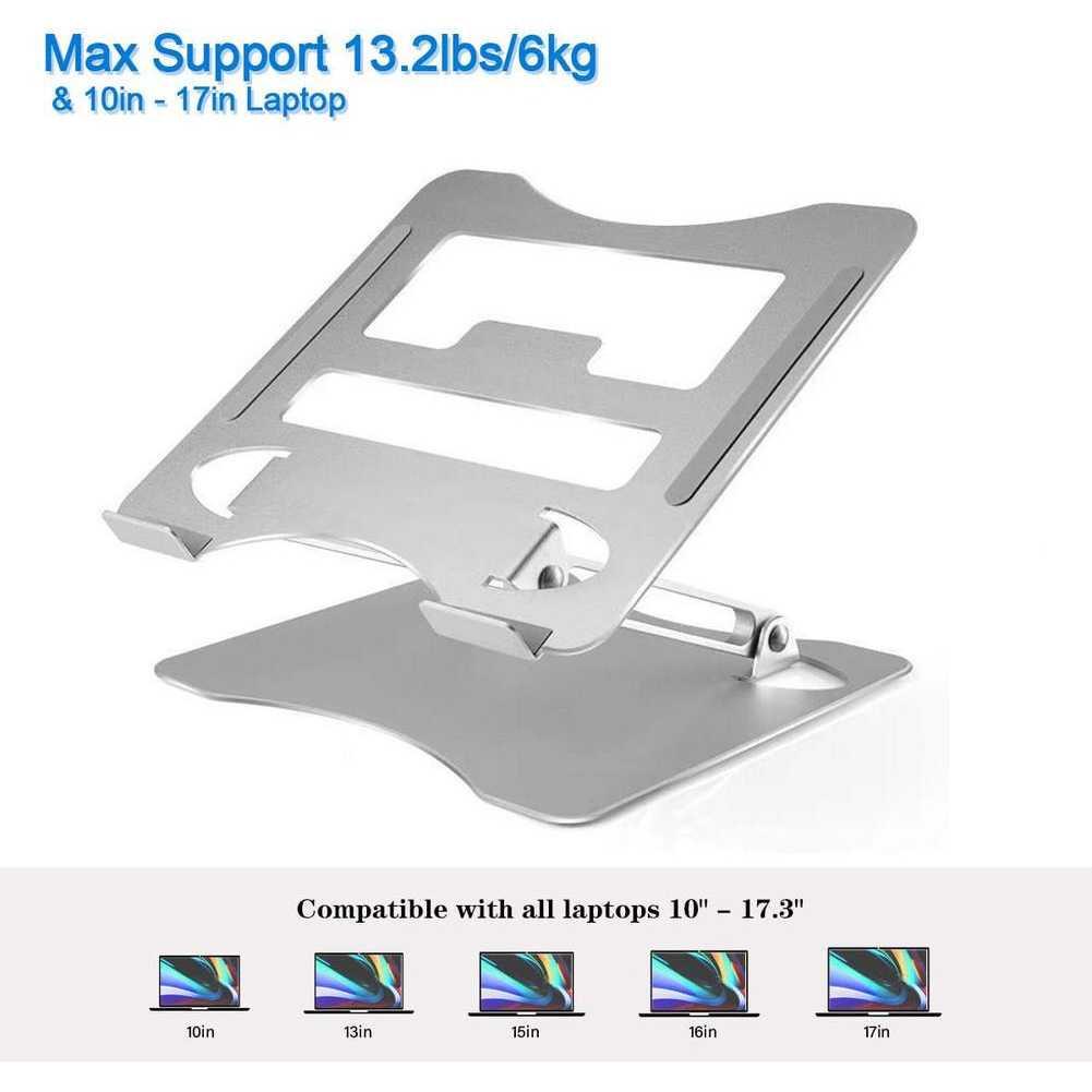 LIEVE Laptop Stand Aluminium Foldable Adjustable Non-Slip SLS1011 Laptop Pad Laptop Pad Stand Laptop Portable Stand Laptop Portable Stand Mik Stand Mik Upad Upad Stand Laptop Kayu Stand Laptop Kayu Vivan Laptop Stand Vivan Laptop Stand Stand Mic Stand Mic