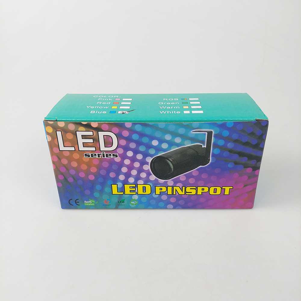 YOUTOPCOOL Lampu Sorot Panggung Spotlight DJ Disco Party Cool Blue 3W S-P02