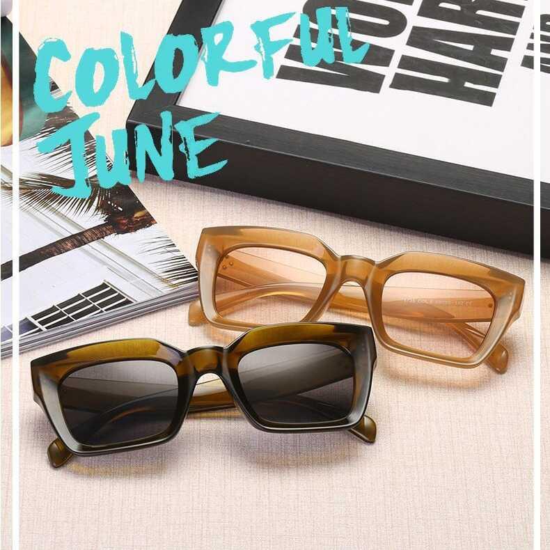 SHOPA Kacamata Wanita Fashion Oversized Sunglasses UV400 P505