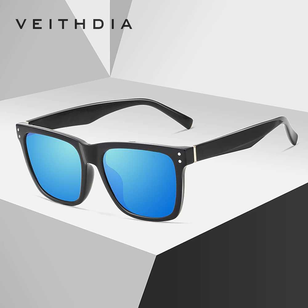 Veithdia Kacamata Classic UV Polarized Sunglasses 7018