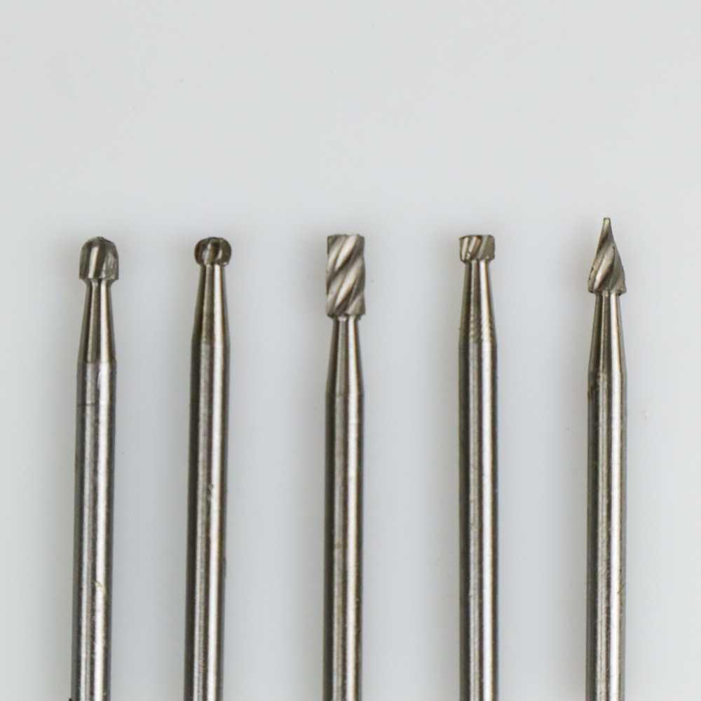 Taffware Mata Bor Tungsten Carbide Cone Spiral Bits 10 PCS - GJ0106