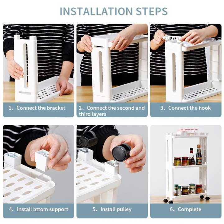 SEVENTYTWO Rak Susun Penyimpanan Organizer Storage Rack Tray - SV271 Rak Dinding Tempel Rak Bumbu Dapur Kitchen Set Rak Piring Tertutup Rak Susun Plastik Rak Piring Gantung Rak Dapur Serbaguna Rak Bumbu Dapur Dinding Rak Piring Minimalis Rak