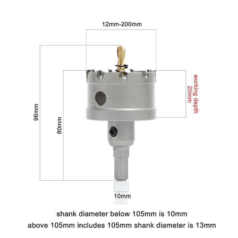 Versery Mata Bor Hole Saw Drill Bit Carbide Cobalt Steel - WJ-651 Mata Bor Bor Mini Mata Bor Besi Mata Bor Kayu Mata Bor Beton Mata Bor Set Mata Bor Tuner Bor Beton Bor Tuner Tuner Mata Bor Pagoda Mata Bor Nachi Mata Bor Mini Kepala Bor Mini