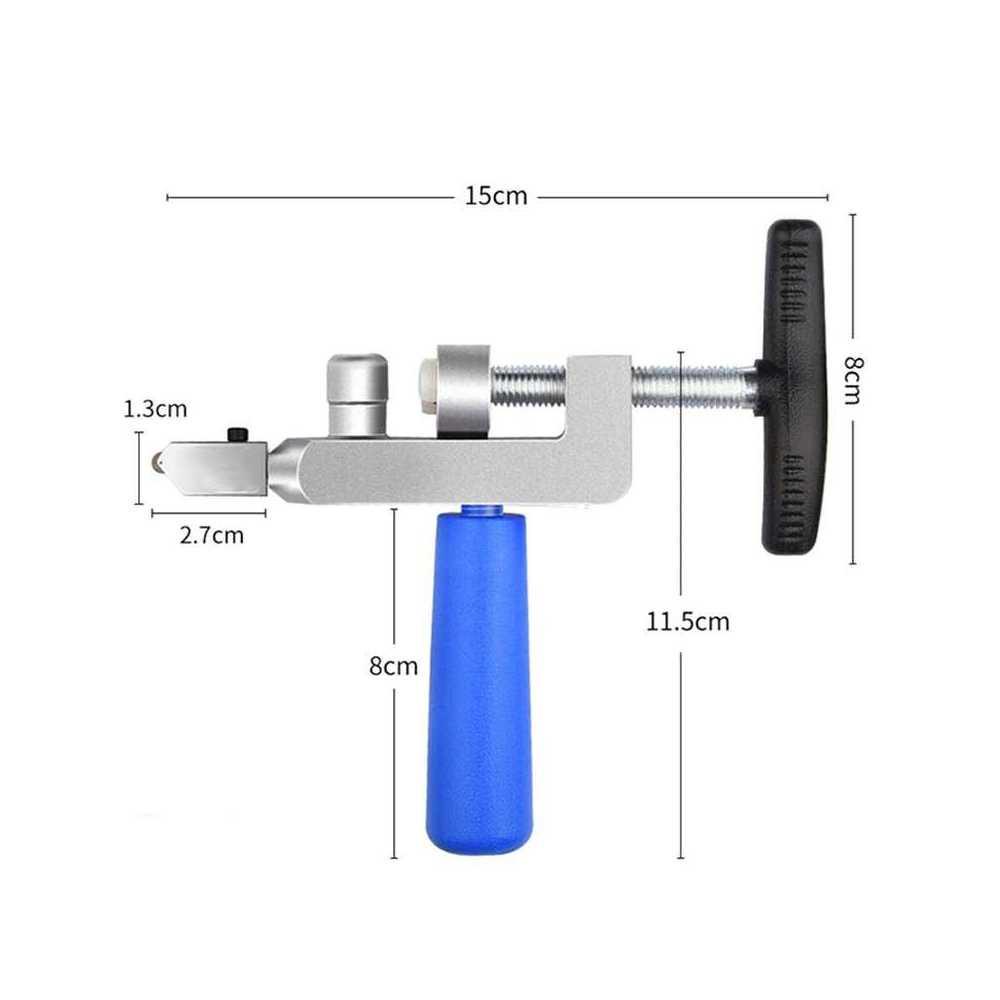 RTING Pisau Pemotong Kaca Glass Cutter Diamond Cutting Tool - RT-R6