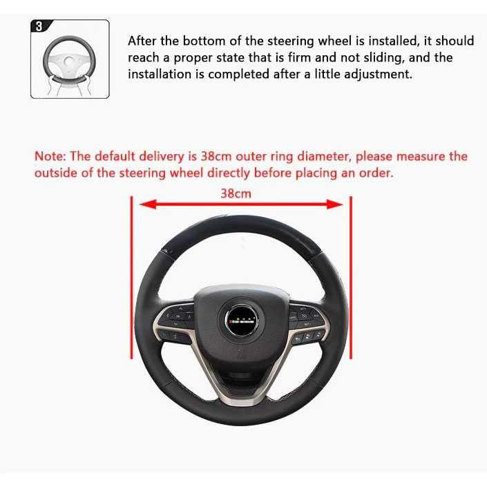 CARSUN Cover Setir Mobil Bahan Kulit Steering Wheel Cover RZ502 Perlengkapan Mobil Interior Perlengkapan Mobil Interior Kaca Kaca Bangle Bangle Perkakas Mobil Perkakas Mobil Mobil Motor Mobil Motor Perlengkapan Cuci Mobil Perlengkapan Cuci Mobil Alat Perk