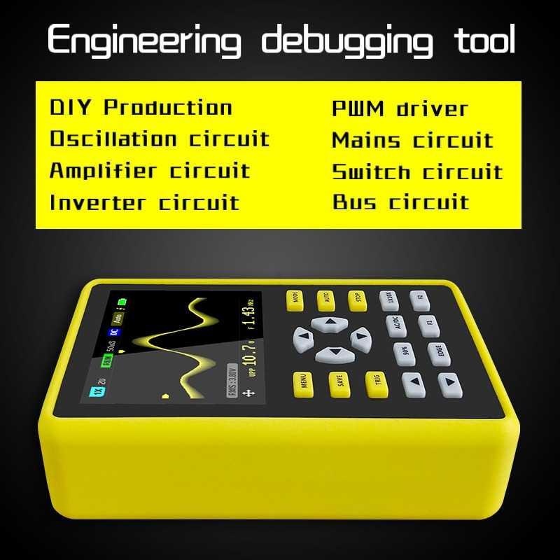 FNIRSI Digital Oscilloscope Handheld Portable 100MHz 500MS/s 5012H Scoter Listrik Scoter Listrik Volt Meter Motor Volt Meter Motor Volt Meter Digital Volt Meter Digital Volt Meter Ac Volt Meter Ac Tester Digital Multitester Tester Digital Multitester Volt