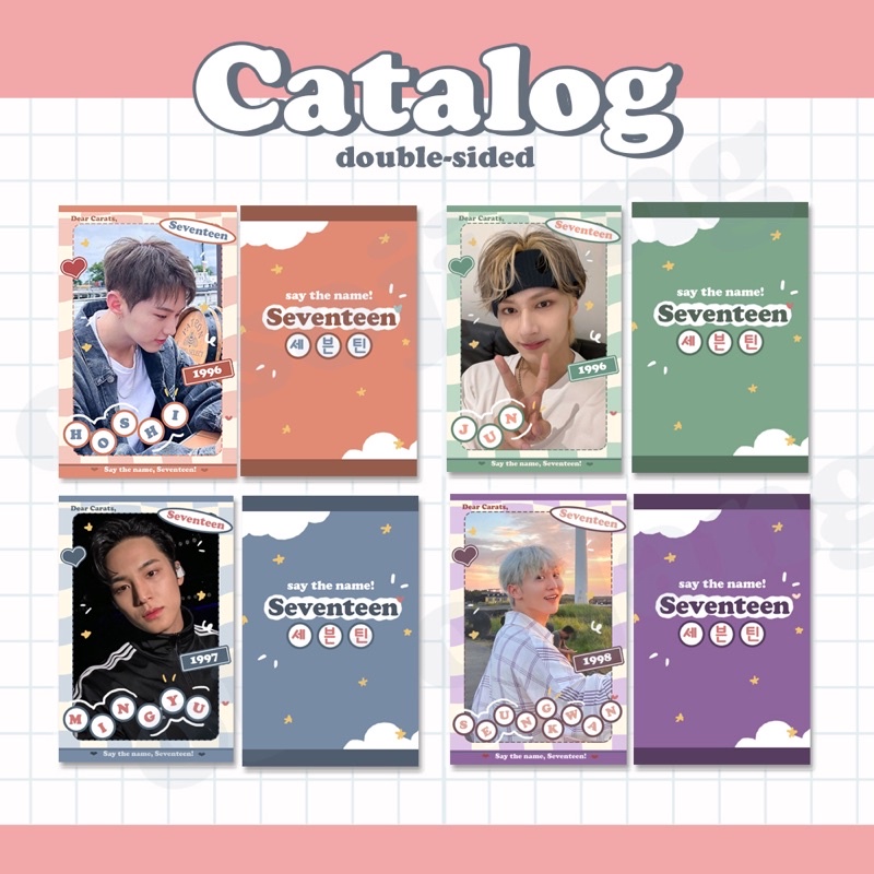 SEVENTEEN KEYRING BOYFIE CUTE CARAT GANTUNGAN KUNCI KEYCHAIN CARATDEUL CARATLAND MERCH BOYFRIEND KPOP 17