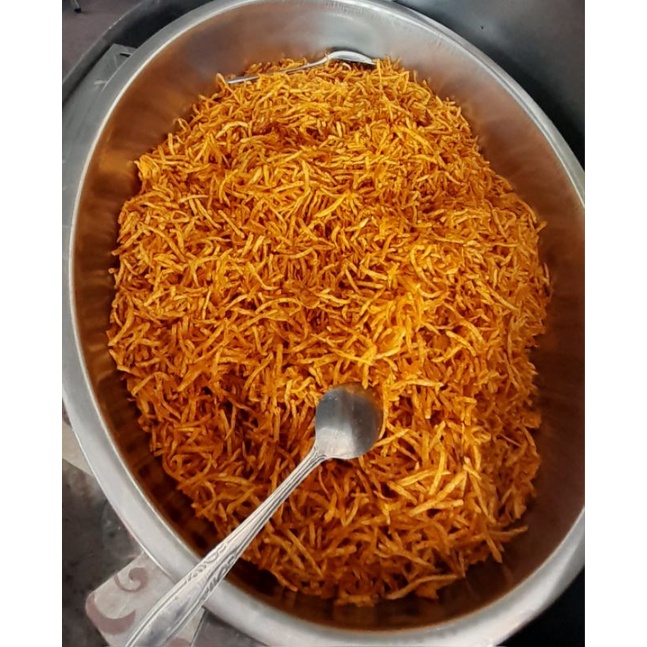 

MUSTOFA KENTANG BUMBU BALADO KERING SERUT / KENTANG KRISPI BALADO