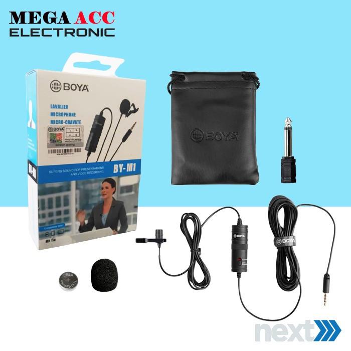 Microphone Clip On BOYA BY-M1 / BOYA M1 / MIC BOYA CLIP ON BY-M1