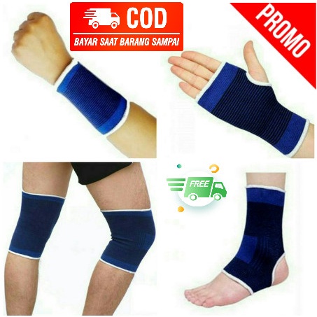 Terlaris (Bisa Cod) Paket Aman Deker Pelindung Cedera Futsal Gym Fitness Kiper