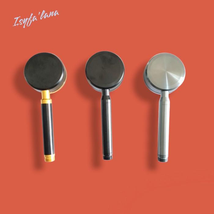 Hand shower set hitam / shower mandi black muya