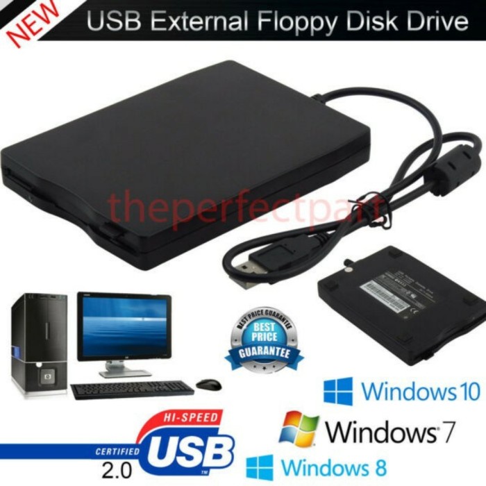 Disket Usb 2.0 Floppy Disk Drive Portable Disket