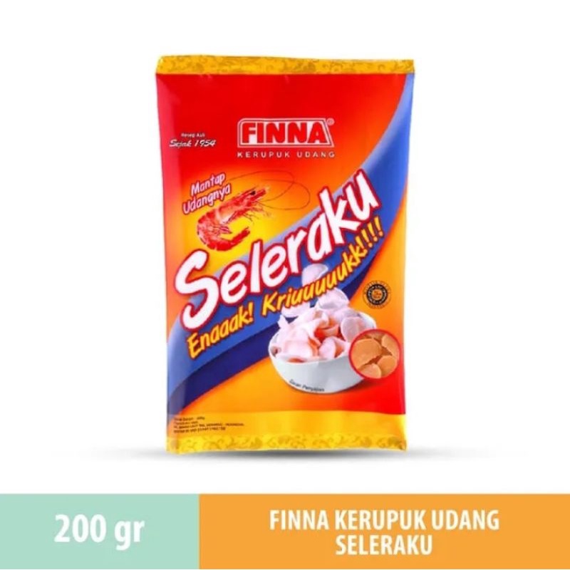 

Finna Krupuk 200gr | Krupuk Finna Slera Ku | Krupuk Mentah Rasa Bawang / Udang