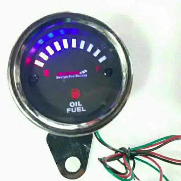 Terlaris Amper Full Meter Bensin Jarum Dan Digital Universal Motor
