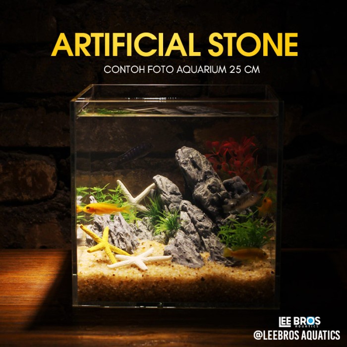 BATU SEIRYU AQUASCAPE IMITASI / BATU AQUASCAPE / HIASAN AQUARIUM #ORIGINAL