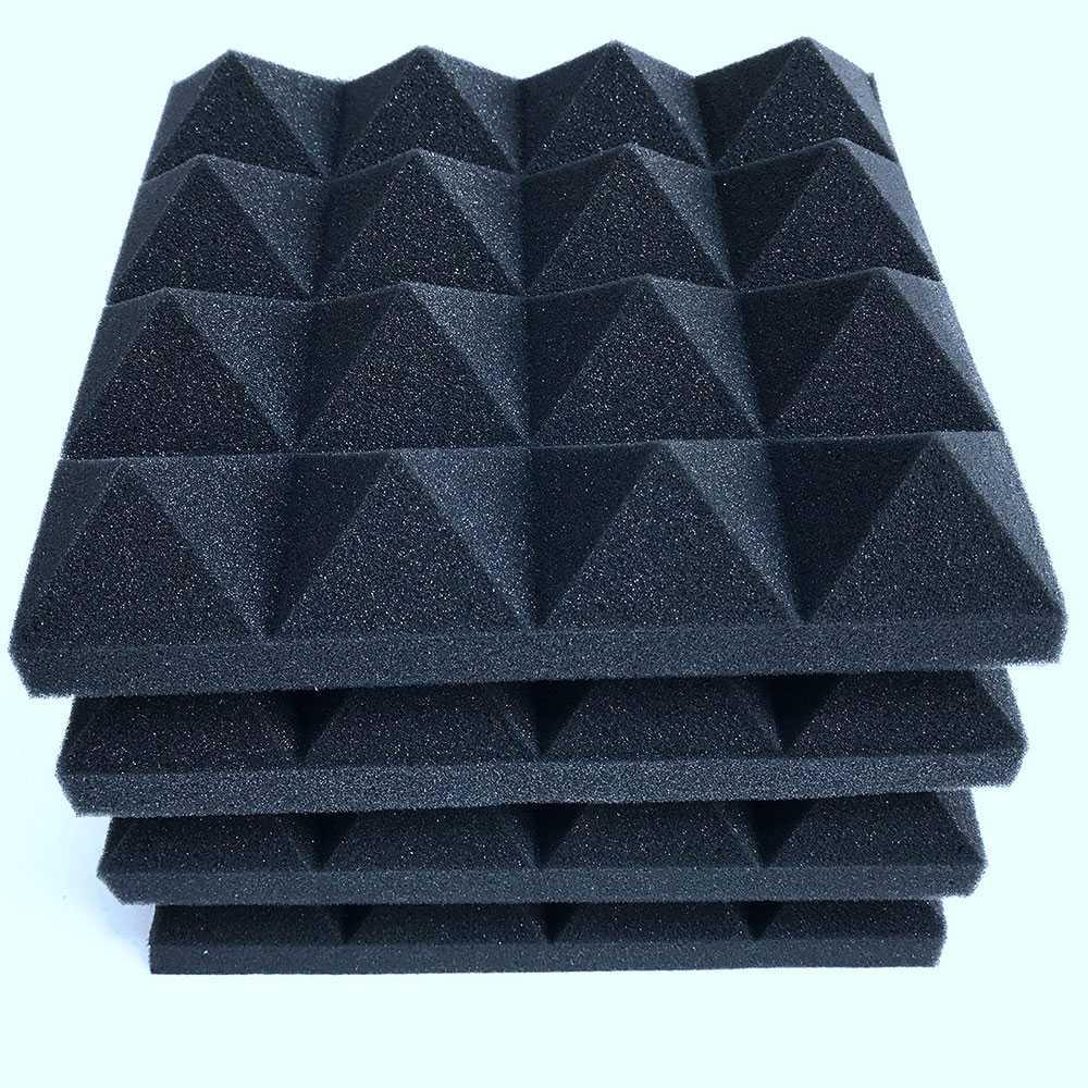 JROD Busa Telur Peredam Suara Soundproof Foam 25x25x5CM 12PCS - SFS1 Peredam Suara Ruangan Peredam Suara Telinga Busa Peredam Suara Kamar Tidur Peredam Suara Kamar Kedap Suara Untuk Kamar Peredam Ruangan Busa Peredam Suara Dinding Peredam Suara