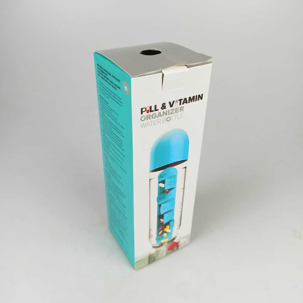 Botol Minum Plastik Unik dengan Slot Obat Pill &amp; Vitamin 600ml J167 Tumbler Minum Aesthetic Tumbler Minum Aesthetic Botol Minum Aesthetic Korean Botol Minum Aesthetic Korean Botol Minum Murah Botol Minum Murah Tempat Minum Aesthetic Tempat Minum Aesthetic