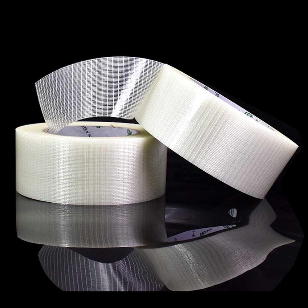 YX Lakban Super Strong Grid Fiber Tape 25 Meter F25M