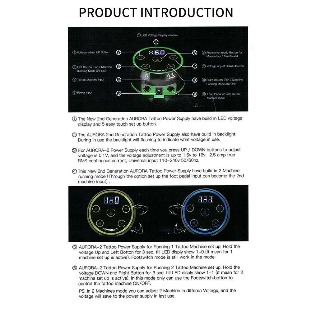 AURORA Mesin Tato Power Supply Digital LCD AURORA-2 Lulur Tubuh Lulur Tubuh Perawatan Tas Kulit Perawatan Tas Kulit Perawatan Tubuh Pemutih Perawatan Tubuh Pemutih Scrub Tubuh Scrub Tubuh Perawatan Kuku Kaki Perawatan Kuku Kaki Paket Perawatan Tubuh Paket