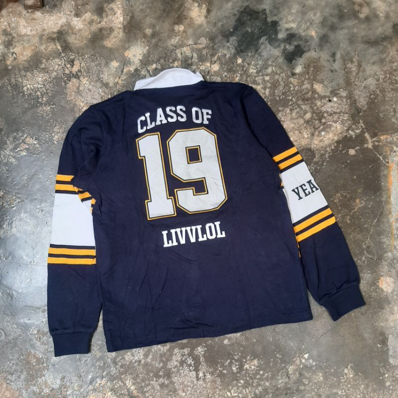 RUGBY SHIRT STRIPE REFORM COLLEGE UNIVERSITY RUGBY